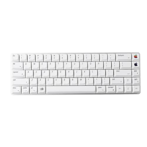 YMDK 127 Ultradünne Mac-Stil Mx Low Profile Dye Sub PBT Tastenkappen für Mx 61 64 68 75 84 87 96 108 Layout mechanische Tastatur von YMDK