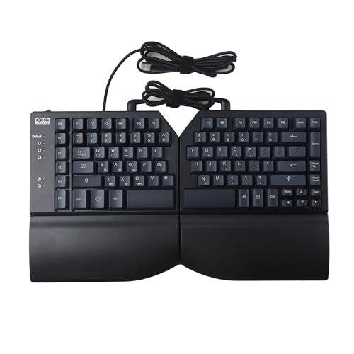 YMDK Split 75% NKRO Core Alps Matias Silent Switches Magnetische Handauflagen Ergonomie Voll programmierbare Makro Mechanische Tastatur von YMDK