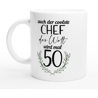 Geburtstagsgeschenk Chef 50. Geburtstag Tasse Perfektes Geschenk Für Den Besten Geburtstagsgeschenk Chef 50. Geburtstag Tasse Perfektes Geschenk Für Den Besten von YMEMOS