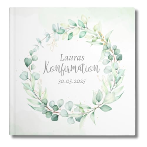YMEMOS Konfirmation Gästebuch Mädchen Junge – Erinnnerungsbuch Geschenk zu Meine Konfirmation Gästebuch personalisiert YMEMOS Konfirmation Gästebuch Mädchen Junge – Erinnnerungsbuch Geschenk zu Meine Konfirmation Gästebuch personalisiert von YMEMOS