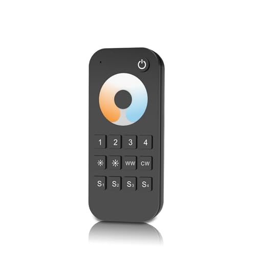 1PCS 2CH LED dimmer 12V 24V 36V DC 2,4G remote dimmer 2CH * 5A controller WT1(RT7 4-Zone) von YMFYPRDV