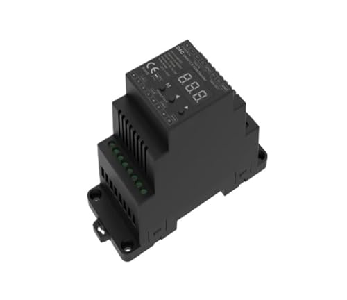 1PCS DC12V-48V 24V 36V 4-Kanal-Konstantstrom-DMX512-Decoder D4C 150-500MA oder 350-1200MA PWM-Controller treibt 1-13 Chips an(150-500MA Black) von YMFYPRDV