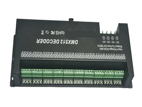 30 Kanal RGB Dmx512 Decoder LED Streifen Dmx Controller 60A Dmx Dimmer PWM Treiber Eingang DC12-24V 30CH Bühnenbeleuchtung 30 Kanal RGB Dmx512 Decoder LED Streifen Dmx Controller 60A Dmx Dimmer PWM Treiber Eingang DC12-24V 30CH Bühnenbeleuchtung von YMFYPRDV