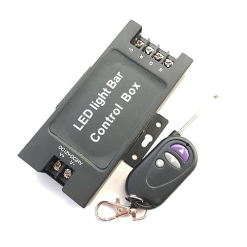 30A Hochleistungs-LED-Licht-Blitz-Controller-Modul, 6 Kanäle, mehrere Blinkmodi, Blitz-Controller-Dimmerschalter, 12/24 V von YMFYPRDV