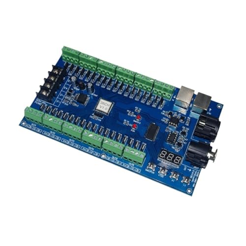 36-Kanal-DMX-Decoder 36CH DMX512-Dimmer 13 Sätze RGB-Ausgang, LED-DMX512-Treiber XRL 3-Pin-Controller WS-DMX-36CH/HV DC5V-24 5V-36V(WS-DMX-36CH) von YMFYPRDV