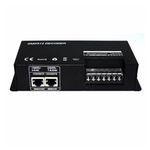3CH 24A DMX512 Decoder LED Streifen Licht CT DIM RGB DMX Dimmer Controller LED Treiber 12V-24V DC 3CH 24A DMX512 Decoder LED Streifen Licht CT DIM RGB DMX Dimmer Controller LED Treiber 12V-24V DC von YMFYPRDV