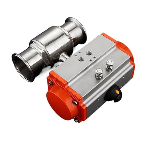 45-mm-Hochplattform-Kugelhahn in Sanitärqualität, zweiteiliger, doppeltwirkender Zylinder aus Edelstahl 304 mit drei Klemmhülsen 45-mm-Hochplattform-Kugelhahn in Sanitärqualität, zweiteiliger, doppeltwirkender Zylinder aus Edelstahl 304 mit drei Klemmhülsen von YMFYPRDV