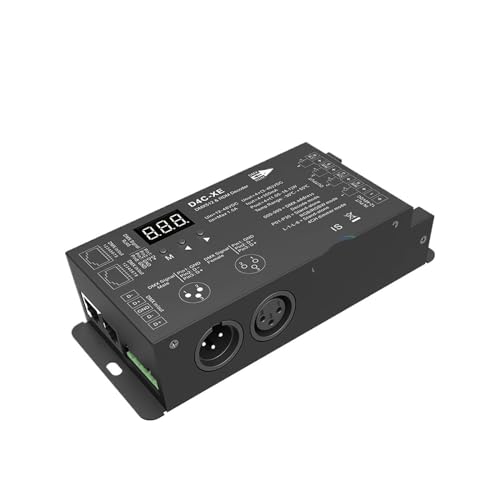 4CH CV DMX512 Decoder RDM DMX PWM Frequenzregler 12V-36V 24V 8A/CH D4-XE geeignet for monochrome RGB RGBW LED-Lichtleisten 4CH CV DMX512 Decoder RDM DMX PWM Frequenzregler 12V-36V 24V 8A/CH D4-XE geeignet for monochrome RGB RGBW LED-Lichtleisten von YMFYPRDV