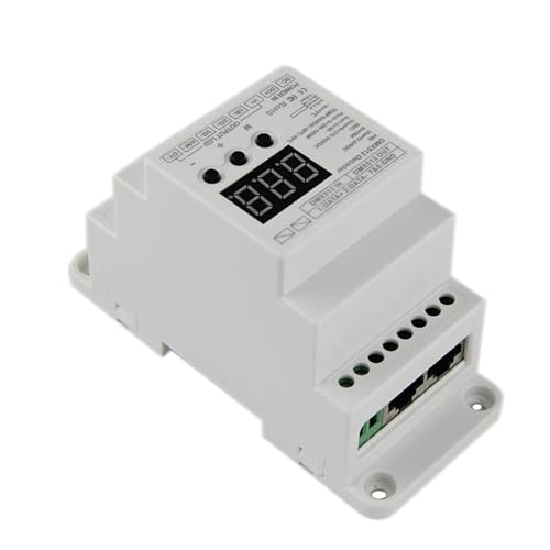 BC-835-DIN-RJ45 DC12-24V Eingang 5A*5CH Ausgang, DIN-Schiene 5CH CV PWM DMX512/1990 LED-Lichtstreifen-Decoder-Controller BC-835-DIN-RJ45 DC12-24V Eingang 5A*5CH Ausgang, DIN-Schiene 5CH CV PWM DMX512/1990 LED-Lichtstreifen-Decoder-Controller von YMFYPRDV