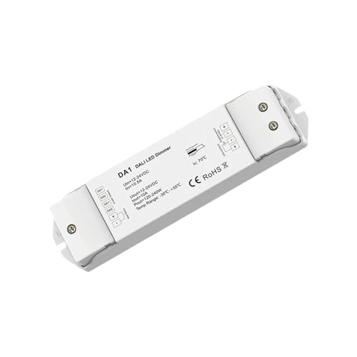 DA1 1-Wege-Konstantspannungs-DALI-LED-Dimmer 15A-Ausgang PMW-Dimmung Push Dim Mehrfachschutz DC 12V -24V LED-Controller DA1 1-Wege-Konstantspannungs-DALI-LED-Dimmer 15A-Ausgang PMW-Dimmung Push Dim Mehrfachschutz DC 12V -24V LED-Controller von YMFYPRDV