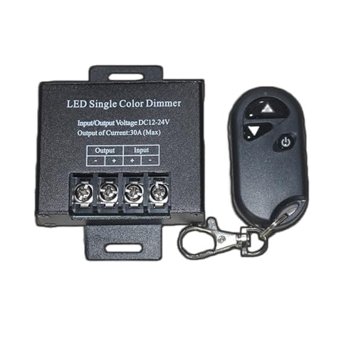 DC12-24V 3-Tasten-20A-30A-LED-Dimmer-Funkfernbedienungsschalter-Controller for einfarbige LED-Leuchten(30A) von YMFYPRDV