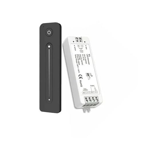 DC12V 24V 36V LED Dimmer PWM 2,4G Helligkeit Einstellung Touch Fernbedienung Schalter Monochrome LED licht V1(V1 and R11) von YMFYPRDV