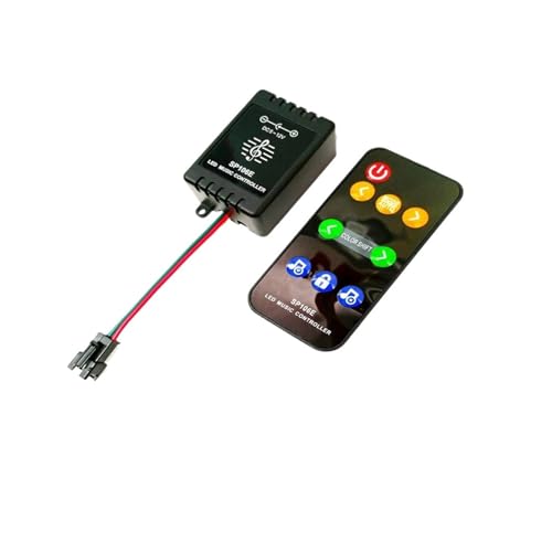 DC5-12V SP106E 9-Tasten-RF-Funkfernbedienung WS2811 WS2812B 1903 LED Magic LED Tape Digital von YMFYPRDV
