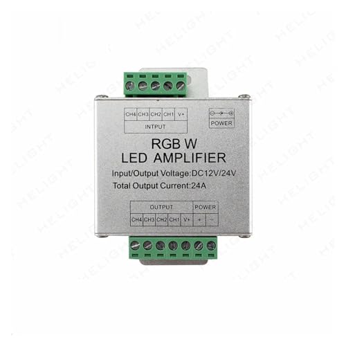 DC5V12V/24V monochrom/RGB/RGBW/RGBWW RGB+CCT LED-Verstärker-Controller 12A/24A/30A/50A 1CH/3CH/4CH/5CH Lichtleiste Power Repeater(RGBW 24A) von YMFYPRDV
