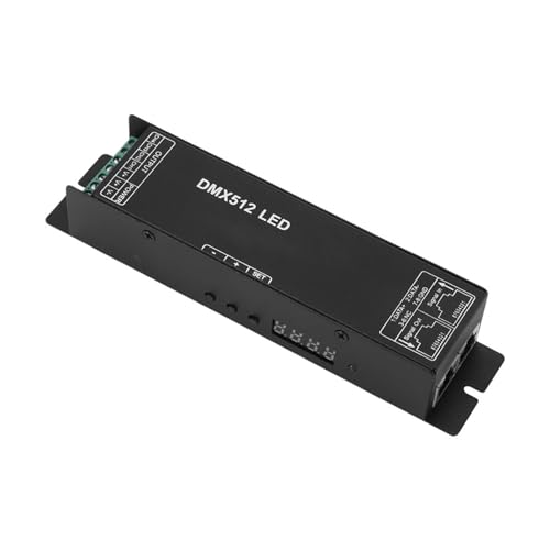 Dmx 512-Digitalanzeige-Decoder, Dimmtreiber Dmx512-Controller, geeignet for LED-Rgbw-Bandlichtstreifen Rj45-Anschluss von YMFYPRDV