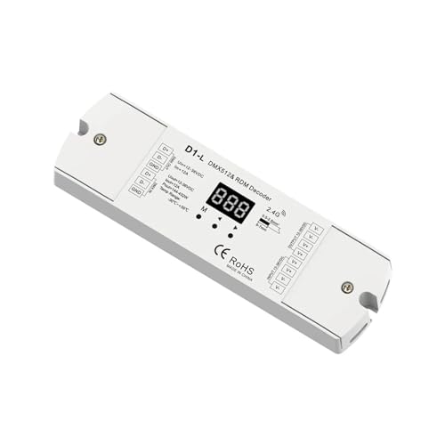 LED-Controller DMX512|RDM-Konstantspannungsdecoder Dimm-Farbtemperaturregler D1-L von YMFYPRDV