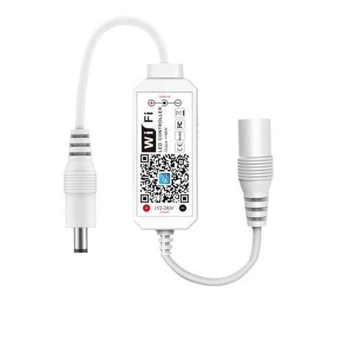 Mini-Monochrom-LED-Streifenlicht, WLAN-Controller, intelligenter Lautsprecher, Sprachsteuerung for 28355050LED-Dimmer, Smartphone-App-Schalter Mini-Monochrom-LED-Streifenlicht, WLAN-Controller, intelligenter Lautsprecher, Sprachsteuerung for 28355050LED-Dimmer, Smartphone-App-Schalter von YMFYPRDV