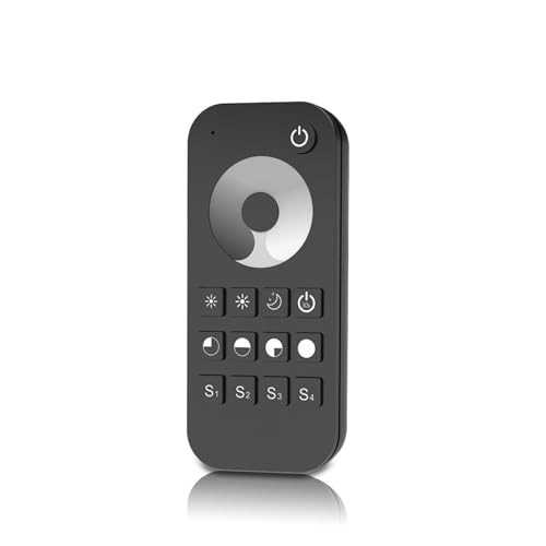 V1-K DC 12-48V 20A PWM LED Dimmer Controller Schalter 2,4G Touch Fernbedienung for Monochrom COB 5050 3528 Dimmer Lampe(Only RT1) von YMFYPRDV
