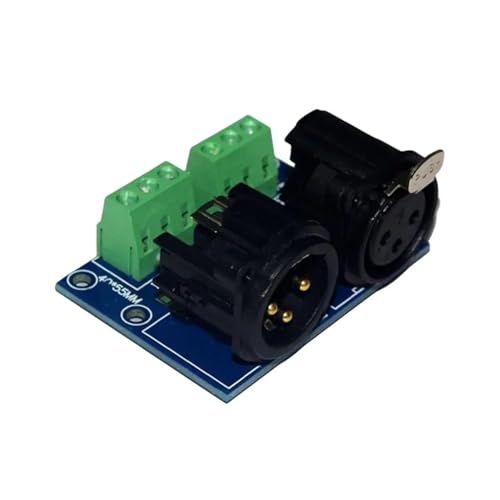 XLR-auf-3-Pin-LED-Klemmenadapter 5-Pin-XLR3-3P, RJ45-3P, XLR5-3P, ADDR2 for DMX-Decoder-Zubehör CH-Relaisschalter-Controller(XLR3-3P) von YMFYPRDV