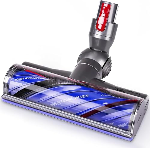 Elektrische Bürste kompatibel für Dyson V7 V8 V10 V11 V15 Staubsauger Ersatzteil Direktantrieb Reiniger Kopf Turbine Bodendüse (Upgrade Anti-Tangle) von YMJOGGUX