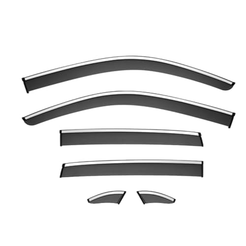 YMLVET 4 Stück Auto Windabweiser für AVANCIER MK1/TG1-TG6 2016-2021 2022 2023 2024, Fenster Visier Wetter Deflektor Air Vent Sonnenschirm Markise Schild Protector,B-Rot von YMLVET