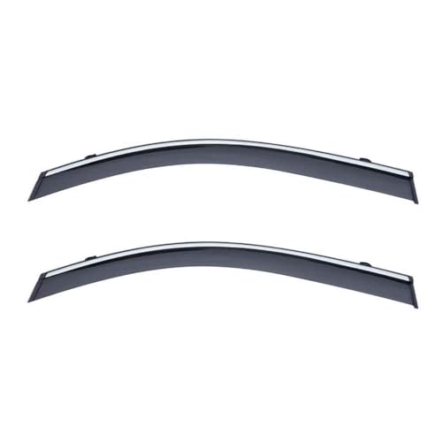 YMLVET 4 Stück Auto Windabweiser für BAOJUN E200 MK1 2018 2019 2020 2021 2022 2023 2024, Fenster Visier Wetter Deflektor Air Vent Sonnenschirm Markise Schild Protector von YMLVET