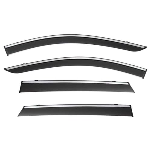 YMLVET 4 Stück Auto Windabweiser für BYD Song Plus MK1 2020 2021 2022 2023 2024, Fenster Visier Wetter Deflektor Air Vent Sonnenschirm Markise Schild Protector von YMLVET