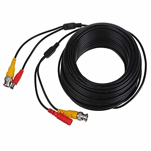 Überwachungskamera Kabel Verlängerungskabel Verlängerung BNC DC 12V Strom Stecker 5 10 20 30 40 50 100 Meter Videokabel YMPA VK-BNCK, Länge:10 Meter von YMPA New Media Dimensions