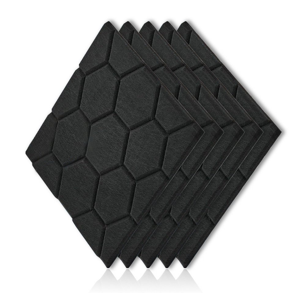 YMQHBS Akustikplatte 30 x 30cm Akustikpaneele Selbstklebend für Tonstudio/Büro/Heimkino, (12-St) YMQHBS Akustikplatte 30 x 30cm Akustikpaneele Selbstklebend für Tonstudio/Büro/Heimkino, (12-St) von YMQHBS