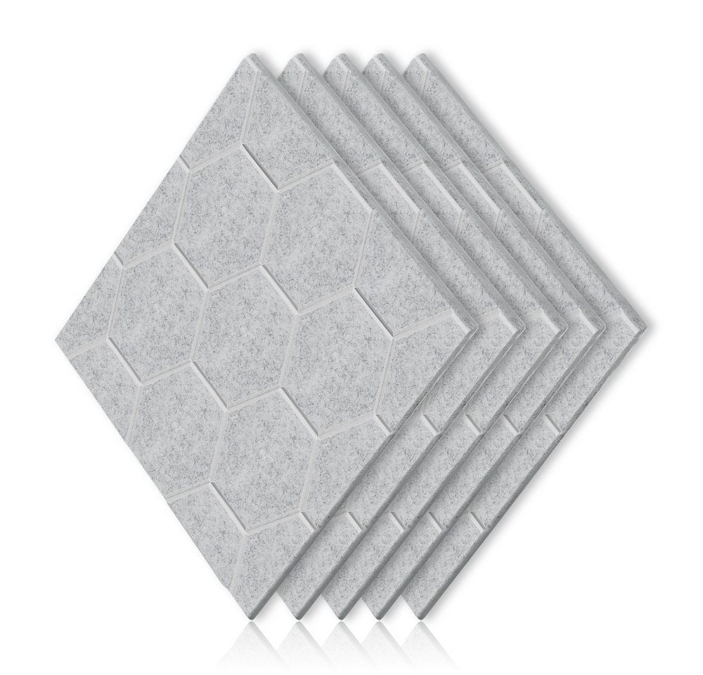 YMQHBS Akustikplatte 30 x 30cm Akustikpaneele Selbstklebend für Tonstudio/Büro/Heimkino, (12-St) YMQHBS Akustikplatte 30 x 30cm Akustikpaneele Selbstklebend für Tonstudio/Büro/Heimkino, (12-St) von YMQHBS
