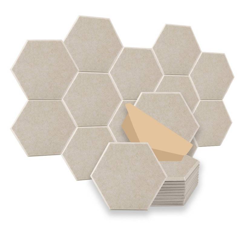YMQHBS Akustikplatte Schwarz, Akustikplatten Selbstkleben, (packung, 12-St., Akustikplatte) von YMQHBS