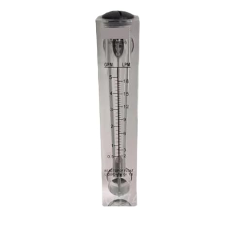 1/2 "BSPT Männlich 1/4" BSPT Weibliche LZM-15Z Gas Flüssigkeit Acrylie MeterFlowmeter Panel Installieren(0.1-1GPM 0.5-4LPM,Liquid) von YMSJQTFF