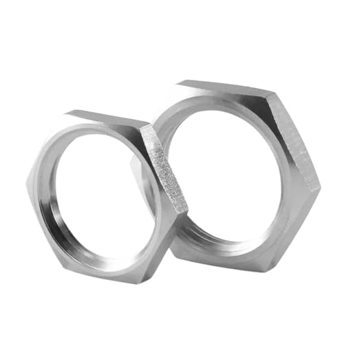 1 stück 1/2 "3/4" 1 "1-1/4" 1-1/2 "2" BSPT Innengewinde Mutter Rohrverschraubung 304 Edelstahl Sechskantmuttern Rohrverschraubung(1-1/2") von YMSJQTFF