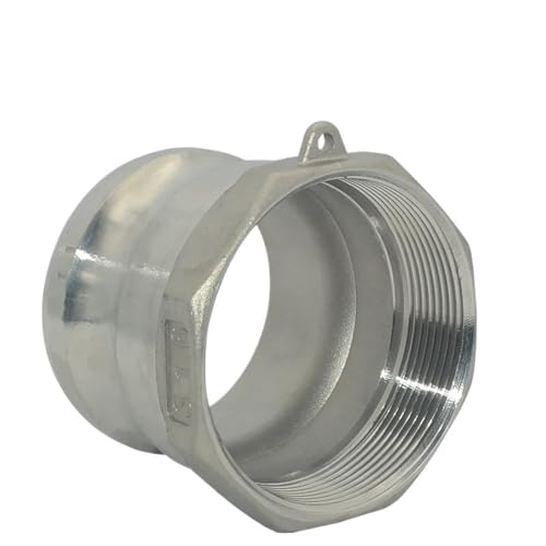 1 stück 1/2 "3/4" 1 "1-1/4" Nut Fitting 304 Edelstahl BSPT Weiblich Männlich Cam Lock Schnellkupplung Kupplung Adapter(2-1/2") von YMSJQTFF