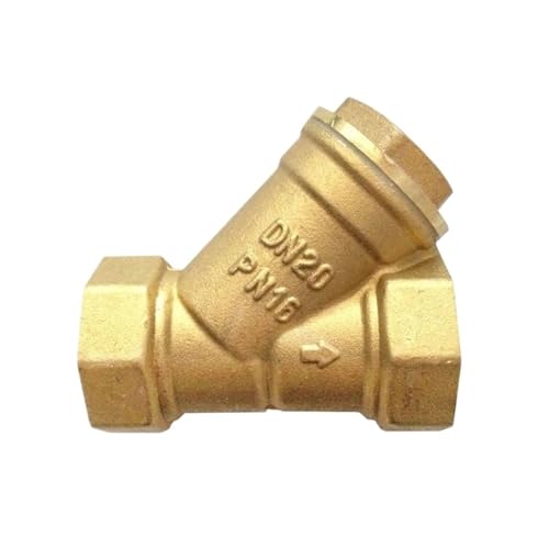 1 stück 1-1/4 "1-1/2" BSPT Innengewinde Messing Inline Y Typ Filter Sieb Ventil Rohr Fitting Anschluss Adapter for Wasser(DN50) von YMSJQTFF