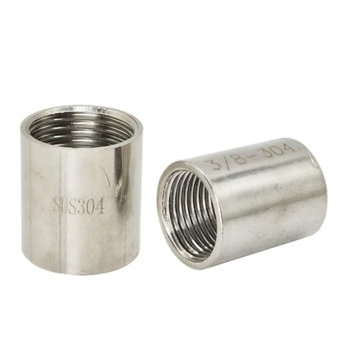 1 stück 304 Edelstahl 1/8 "1/4" 1/2 "3/8" 3/4 "1" 1-1/4 "1-1/2" BSPT Innengewinde Rohr Armaturen wasser gas stecker(2) von YMSJQTFF