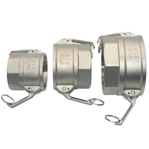 1 stück 304 Edelstahl Homebrew Camlock Fitting Adapter MPT FPT Barb Camlock Schnelltrennkupplung for Schlauchpumpen Armaturen(3/4") von YMSJQTFF