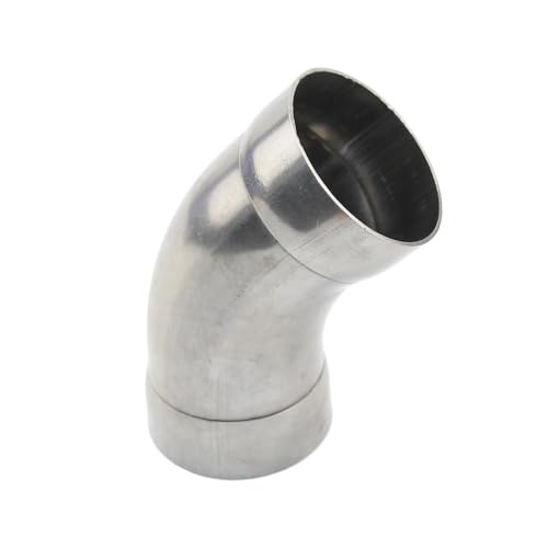 1 stück 304 edelstahl 45 grad biegen rohr einsetzen typ innen durchmesser 16mm25mm 32mm 40mm 51mm 63mm76mm rohr fitting(ID 16mm) von YMSJQTFF
