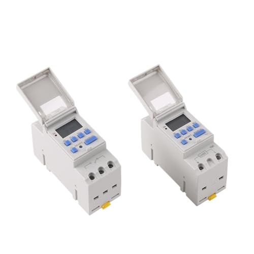 1 stück Elektronische Wöchentlich 7 Tage Programmierbare Digitale Zeitschaltuhr Relaissteuerung 220 V 230 V 10A Din-schiene THC15A(1NO 12V) von YMSJQTFF