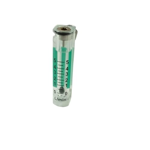 1 stück Gasdurchflussmesser Durchflussmesser Sensor Zähler Caudalimetro Durchflussanzeige H = 70mm LZQ-1 1-5LPM Kunststoff mit Conectrator von YMSJQTFF