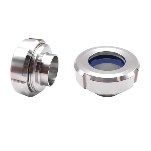1 stück Sanitär Gewinde Schauglas OD25-108mm SS304 Edelstahl Geschweißte Beobachtung Spiegel(OD 51mm) von YMSJQTFF