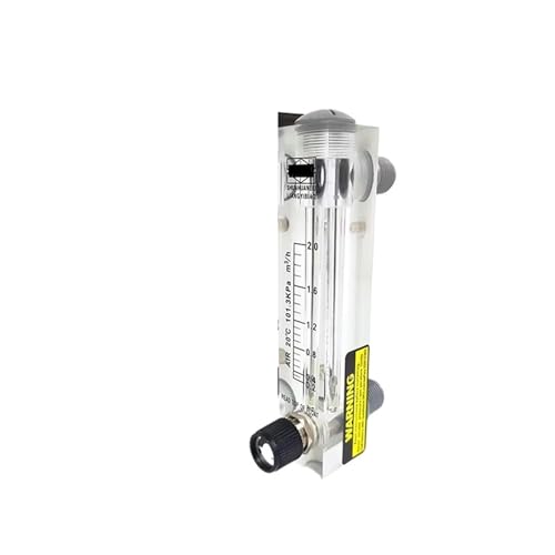 1Pcs Panel Typ Durchflussmesser Rotor Float Durchflussmesser Gas Flüssigkeit Fluss Regler(LZM-15-0.2-2 cube-h) von YMSJQTFF