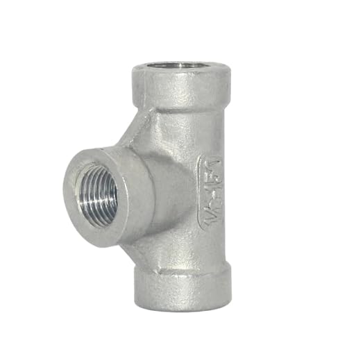 1pc 1/4 "3/8" 1/2 "3/4" 1 "1-1/4" 2 "Ellenbogen 3 weg Innengewinde Rohr Fitting Koppler Edelstahl 304 Joint Overview(2") von YMSJQTFF