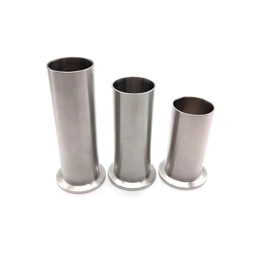 1pc 304 316 Edelstahl Lange Tri Clamp Aderendhülsen 50/60/100mm Schweißen Aderendhülsen Schweiß Clamp Rohr armaturen Automatische(OD19xT1.5mm,LENGTH 50MM_SS304) von YMSJQTFF