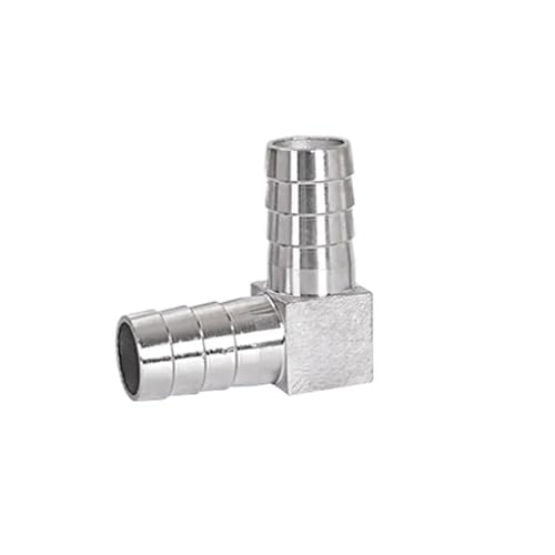 1pc 6 8 10 12 mm Y Typ T 304 Edelstahl Barb Rohr Fitting 2 3 4-Weg wasser Gas Schlauch Anschluss Barbed Adapter(L Elbow,6mm) von YMSJQTFF