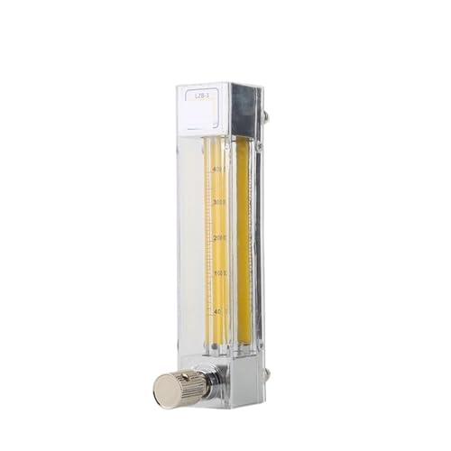 8mm Rohr Glas Rotameter LZB-3WB Flow Meter Variable bereich durchflussmesser for Gas oder flüssigkeit(Gas 160-1600ml-min) von YMSJQTFF