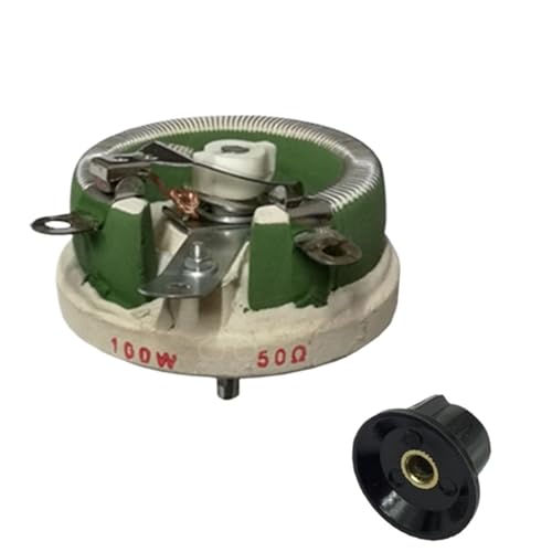 Drahtgewickeltes Keramikpotentiometer mit einstellbarem Rheostatwiderstand BC1-100W 5R/10R/20R/30R/50R/100R/150R/200R/300R/500R(100R) von YMSJQTFF