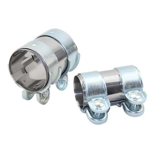 Edelstahl-Rohrschelle Runde Rohrbefestigungsbeschläge Starke Stoßverschraubung Allgemeine Rahmenlänge 95 mm - 125 mm(76mmx95mm) von YMSJQTFF