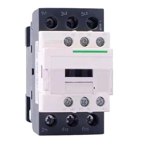 LC1D AC-Schütz LC1D09 LC1D12 LC1D18 LC1D25 LC1D32 LC1D38 NC 3-Phasen-Schütz zur DIN-Schienenmontage(LC1D12,380V) von YMSJQTFF
