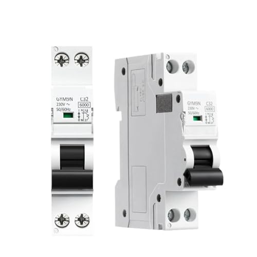 YMSJQTFF 1P+N MCB DPN 6A 10A 16A 20A 25A 32A 40A 220V AC Mini-Leistungsschalter B-Kurve C-Kurve(C Curve,32A) von YMSJQTFF
